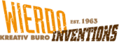 Logo Wierdo Inventions//gaat stoppen met de zaak