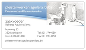 Logo Pleisterwerken Aguilera BVBA
