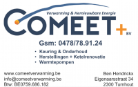 Logo Comeet+ BV, Turnhout