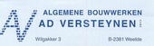 Logo Bouwonderneming Ad Versteynen CVBA, Weelde (Ravels)