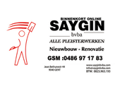 Logo Saygin Pleisterwerken, Gent