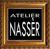 Logo Atelier Nasser Dameskapsalon, Bilzen
