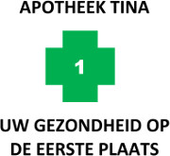 Logo Apotheek Tina, Zutendaal