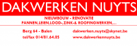 Logo Dak herstelwerkzaamheden - Dakwerken Nuyts, Balen