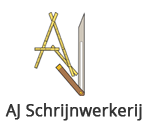 Logo AJ Schrijnwerkerij, Kampenhout