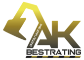 Logo AK Bestrating BVBA, Neeroeteren (Maaseik)