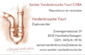 Sanitair Vandenbroucke Youri CVBA, Harelbeke