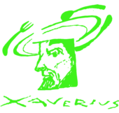 Logo Visgerechten - Restaurant Xaverius, Antwerpen