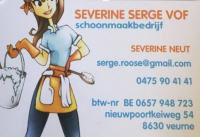 Logo Schoonmaakbedrijf voor bedrijven - Schoonmaakbedrijf Severine Serge, Veurne
