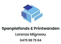 Logo Plaatsen van spanplafonds - Spanplafonds en Printwanden Lorenzo Migneau, Izegem