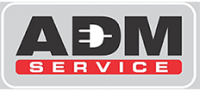 Logo Elektriciteitswerken nieuwbouw - ADM Service, Ingelmunster