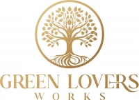 Logo Houten tuinschermen - Green Lovers Works, Borgerhout