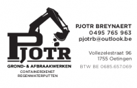 Logo Specialist in grote afbraakwerk - Pjotr Breynaert, Oetingen