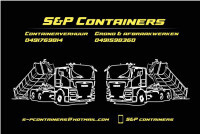 Logo Containerverhuur - Containers S&P, Alveringem