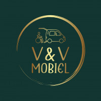 Logo Rolstoelvervoer - V&V Mobiel, Kampenhout
