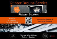 Logo E-bike kopen - Gunter Brouns Service, Lubbeek