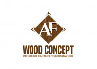 Logo Professionele schrijnwerker - AF Wood Concept, Zonnebeke