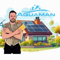 Logo Glazenwasser in de buurt - Aquaman Cleaning, Wervik