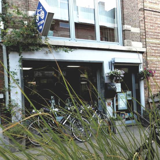 Fietsenwinkel in de buurt Mortsel, Antwerpen