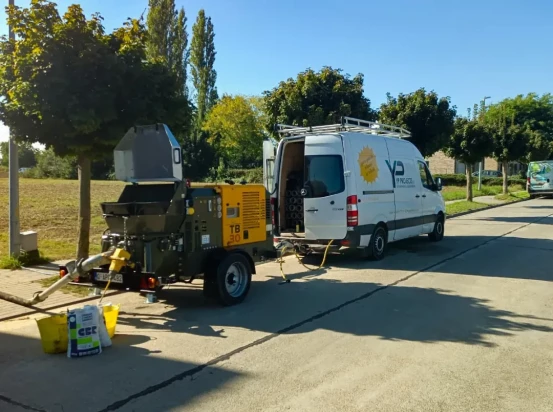 Beton vloeren bedrijf Balen, Antwerpen