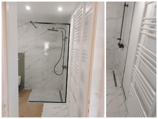 Volledige badkamerrenovatie Roeselare, West-Vlaanderen