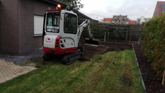 Ontwerp van tuinen Jabbeke, West-Vlaanderen