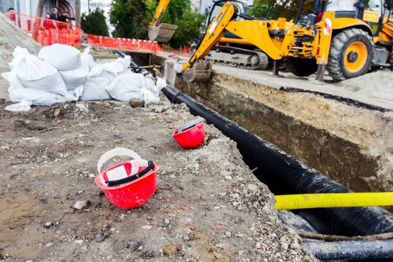 Infrastructuur aanleggen Lokeren, Oost-Vlaanderen