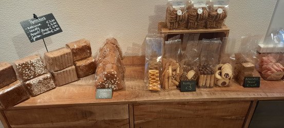 Vers gebak van de bakker Torhout, West-Vlaanderen