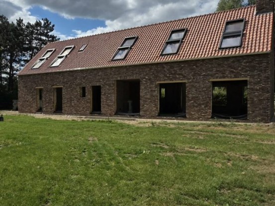 Plaatsen van een nieuw dak Meerhout, Antwerpen