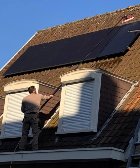 Zonnepanelen reinigen Wervik, West-Vlaanderen