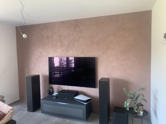 Behangwerken woning Zele, Oost-Vlaanderen